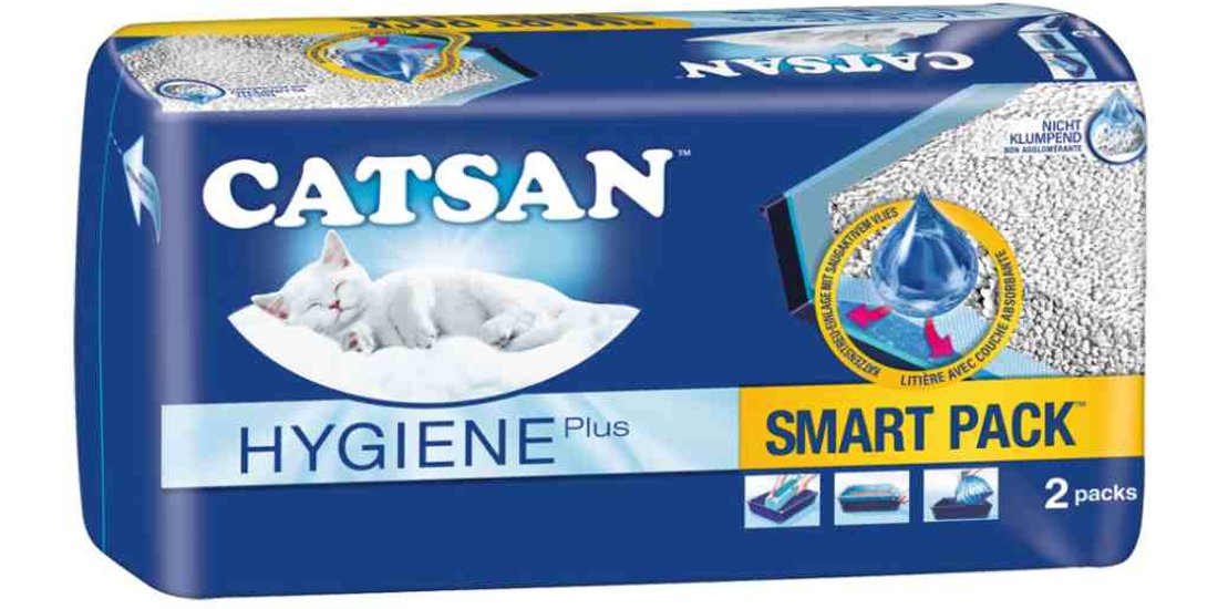 Lettiera igienica Catsan Smart Pack – Set %: …