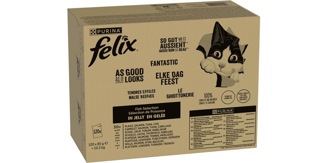 Multipack Felix Le Ghiottonerie 120 x 85 g – …