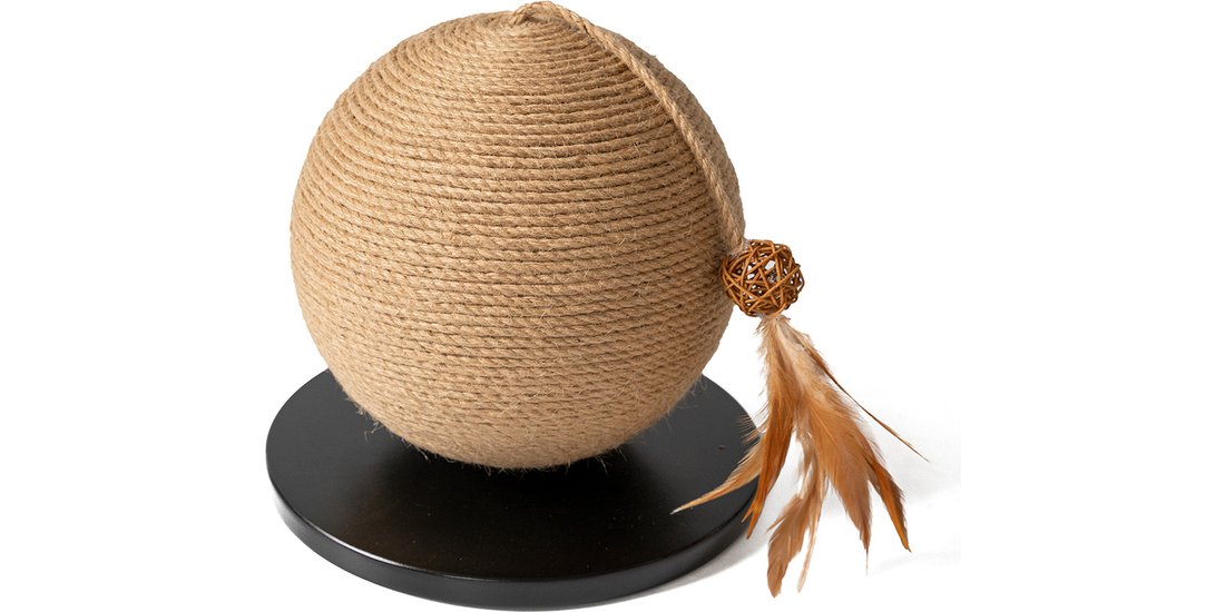 Palla tiragraffi in legno Karlie Baltiko – Ø…