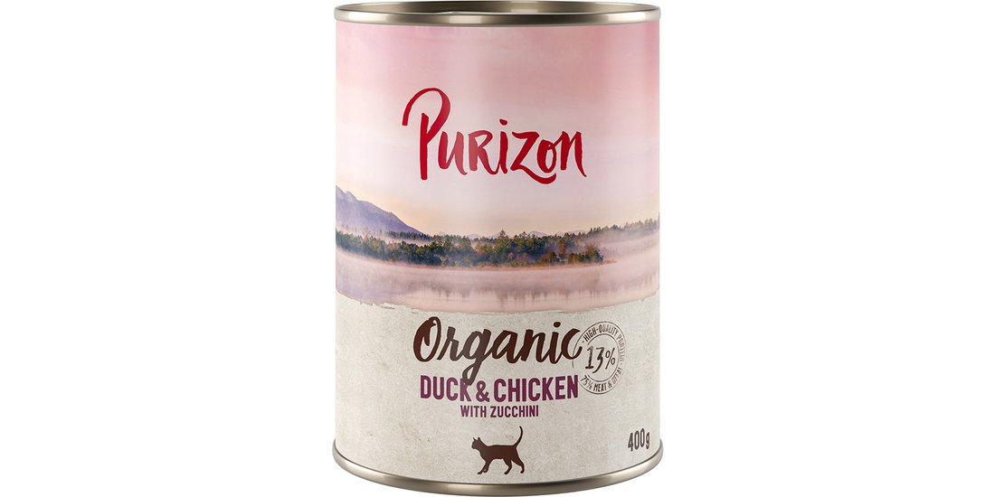 Purizon Organic 6 x 400 g – Senior Manzo con …