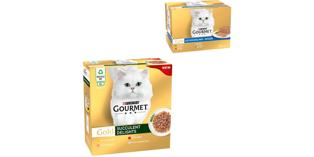 96 x 85 g Gourmet Gold + 24 x 85 g Gourmet Gold…