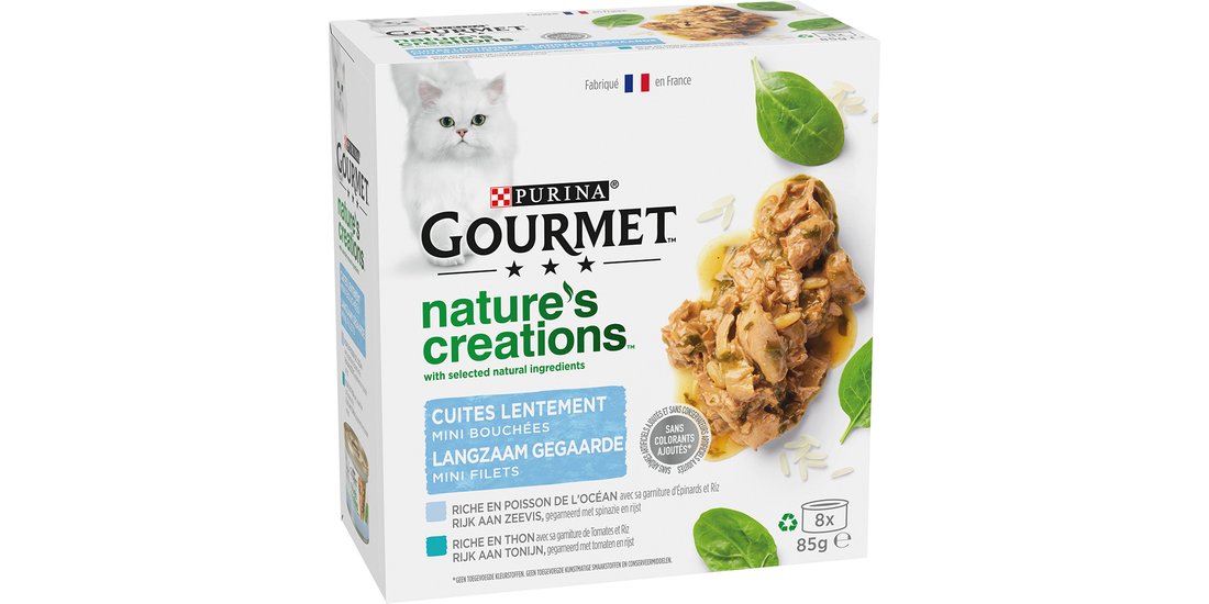 Gourmet Nature’s Creations 8 x 85 g Alimento …