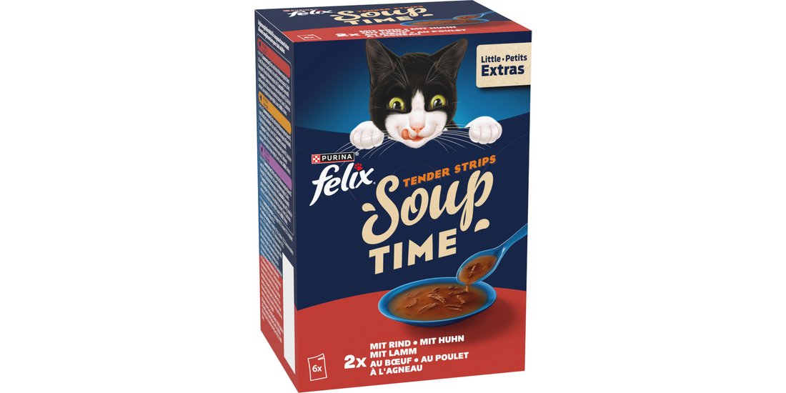 Felix Soup Filetti 12 x 48 g Alimento umido per…