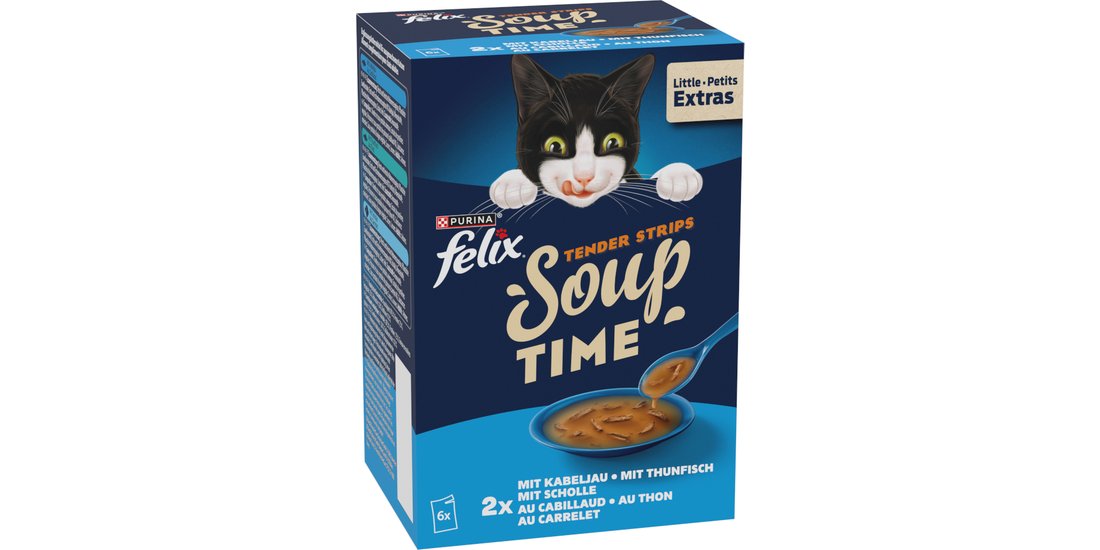 Felix Soup Filetti 12 x 48 g Alimento umido per…
