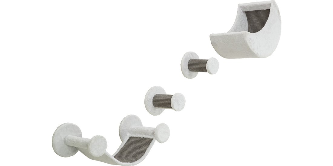 Set da muro Trixie in peluche per gatti – set…