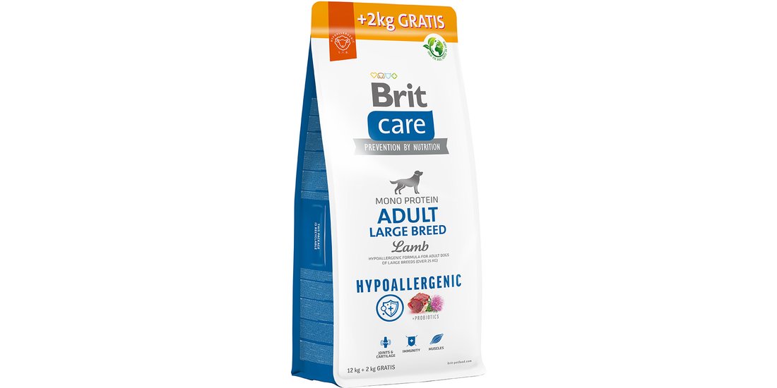 12 kg + 2 kg gratis! 14 kg Brit Care Hypoallergenic…
