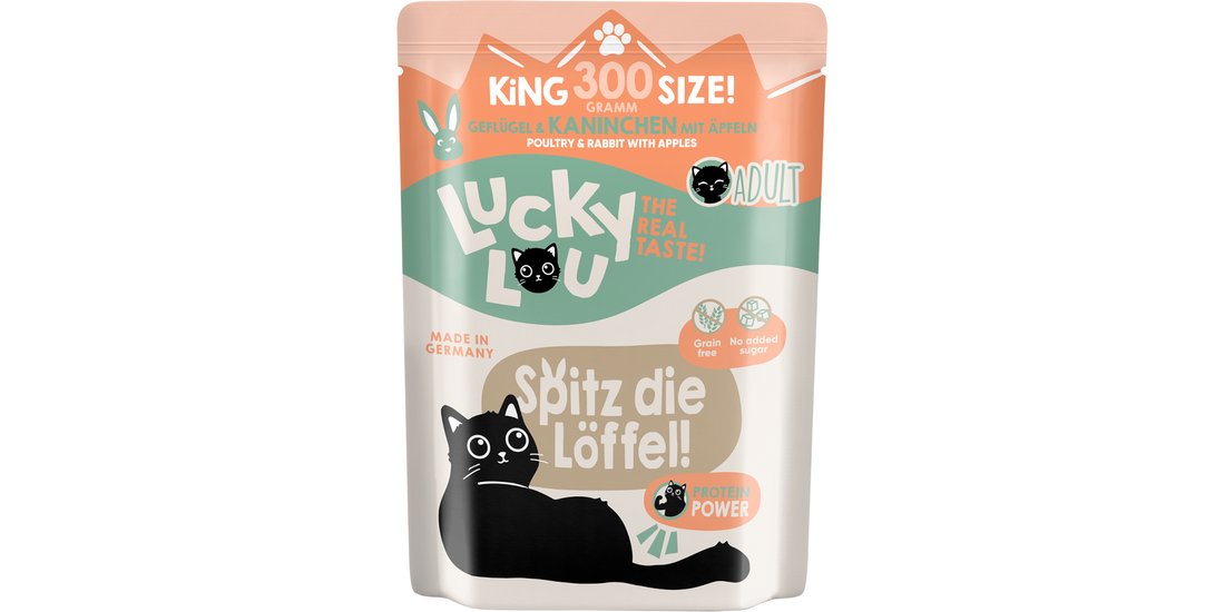 Lucky Lou Adult Buste 6 x 300 g umido gatto – …