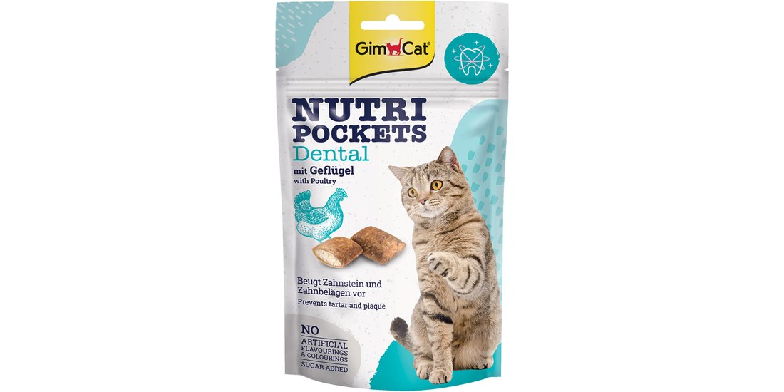 GimCat Nutri Pockets Dental con pollo – Set %: …