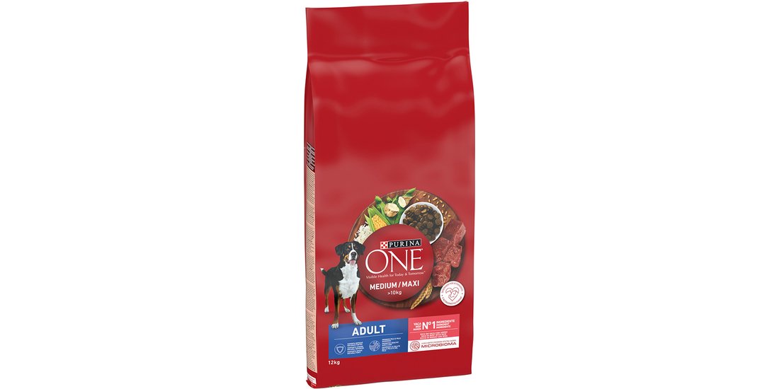 PURINA ONE Medium/Maxi Adult Manzo e Riso Crocchette…