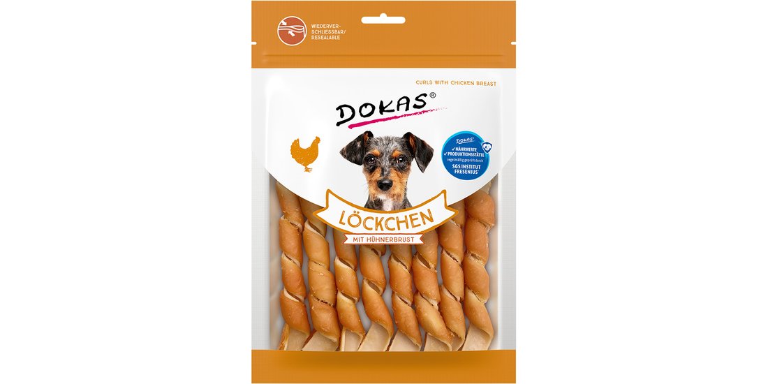 Dokas Bastoncini con petto di pollo Snack cane…