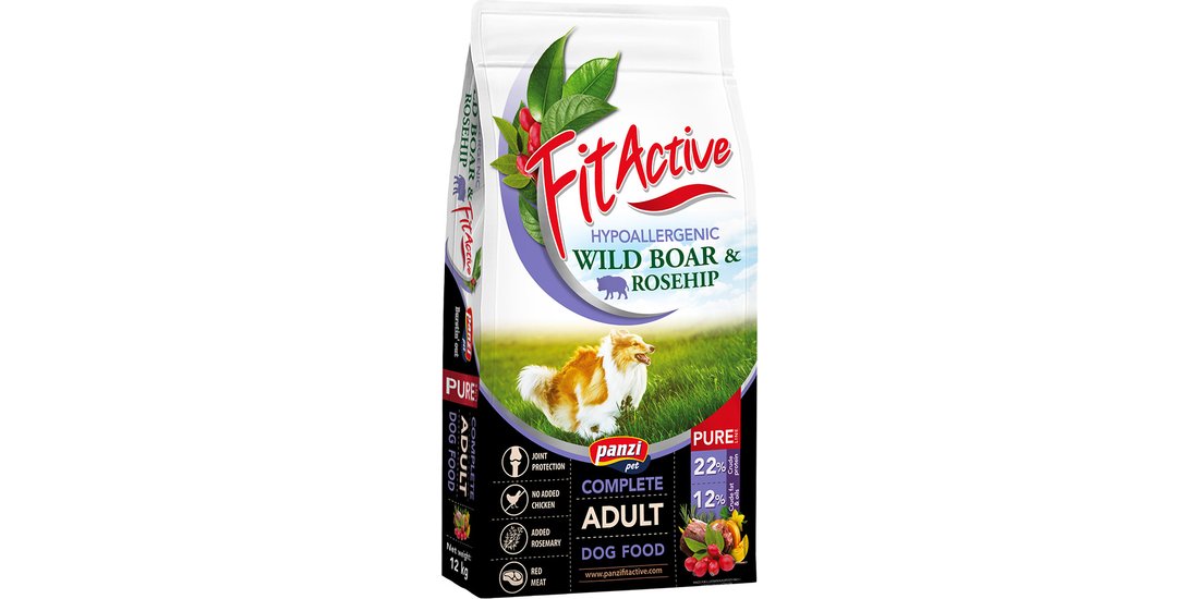 FitActive Pure Hypoallergenic Cinghiale e rosa…