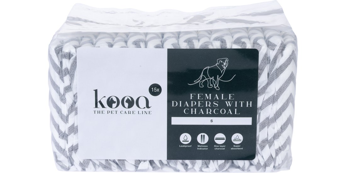 kooa pannolini con carbone vegetale per cani – …