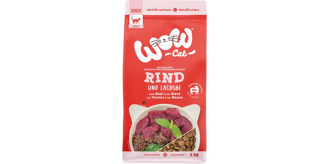 WOW Adult con Manzo Crocchette per gatto – 2 …