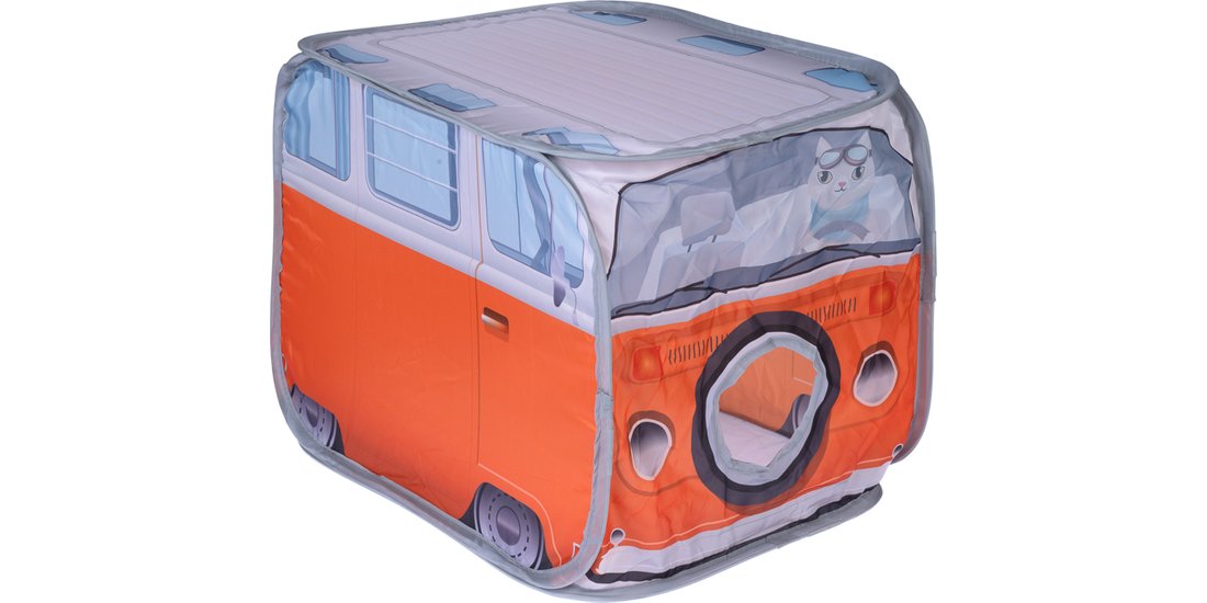 Tunnel per gatti TIAKI Van – L 52 x L 38 x H…