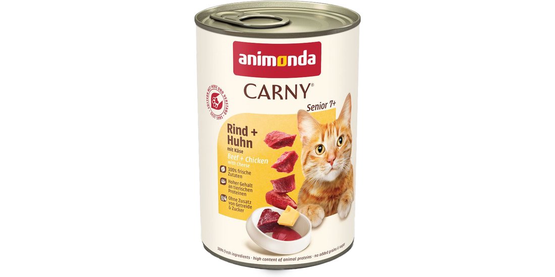 animonda Carny Senior 6 x 400 g – Manzo & Pollo…
