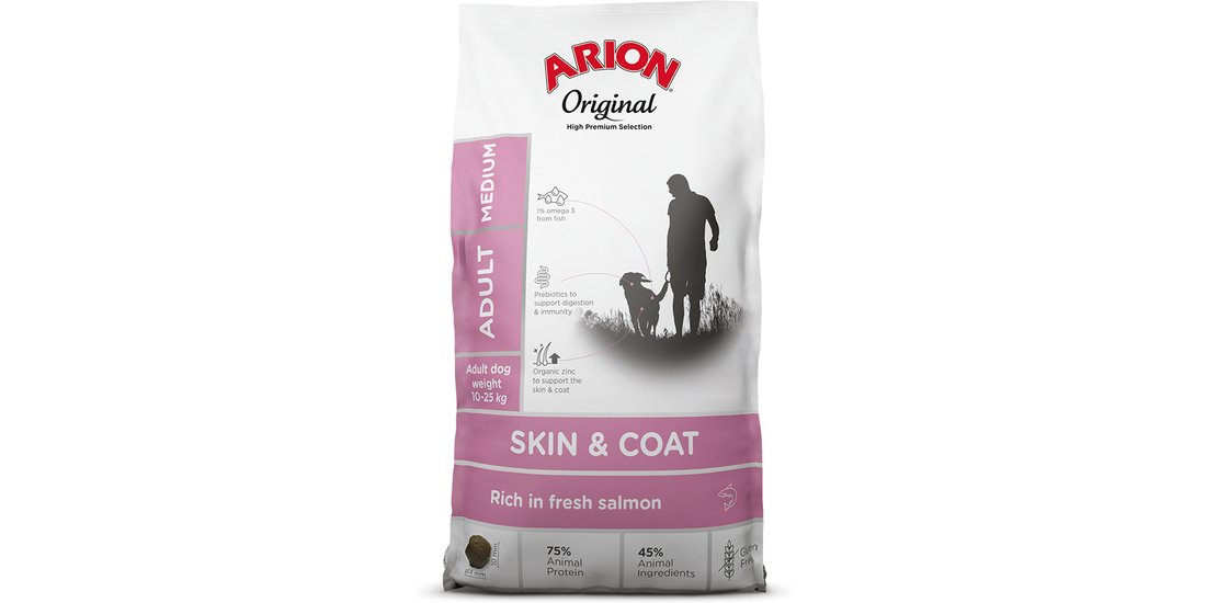 Arion Original Skin & Coat Medium Breed Salmone…