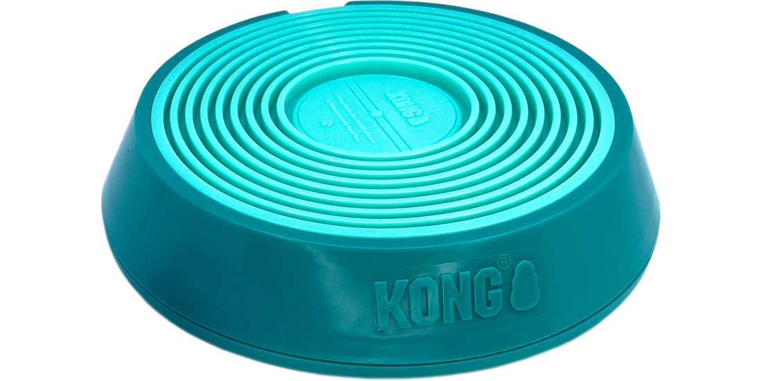 Gioco per cani KONG Licks Spinz – blu-verde misura…