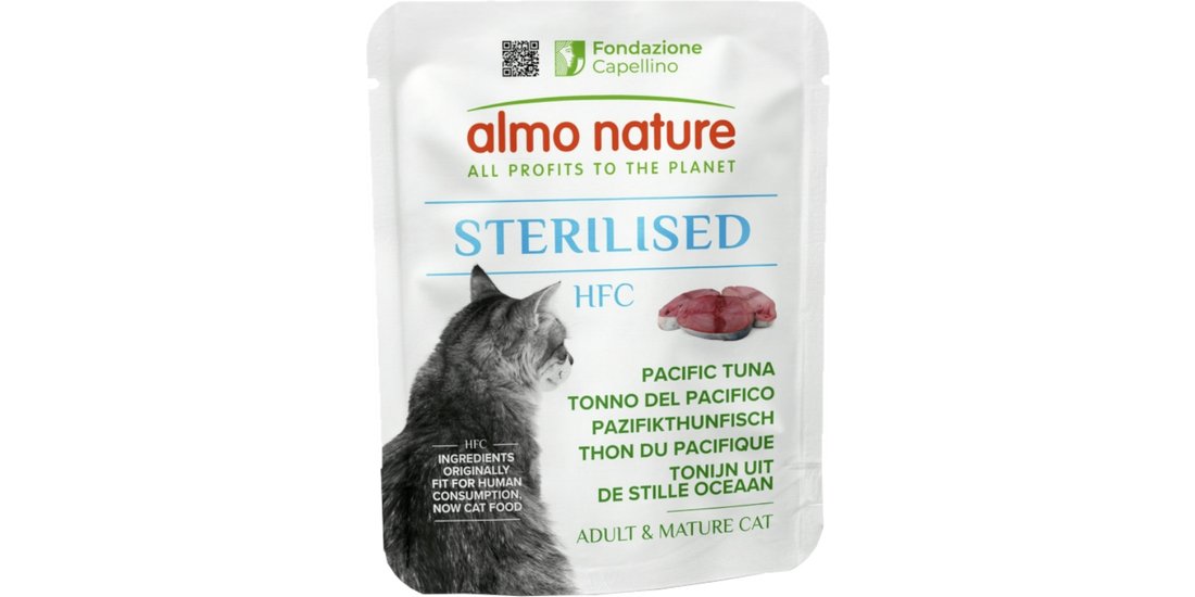 Almo Nature HFC Sterilised 24 x 50 g – Tonno …
