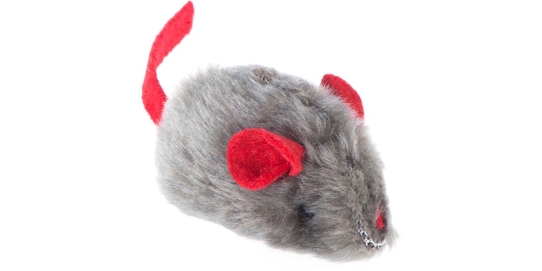 Topino sonoro con catnip – Set %: 3 pz