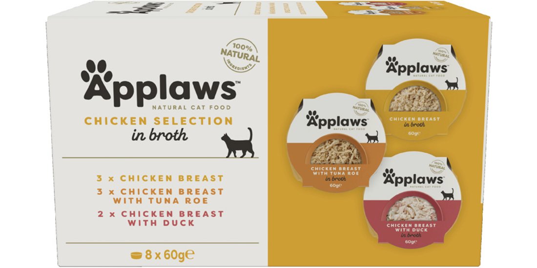 Set prova! Applaws Cat Pot 8 x 60 g – Selezione…