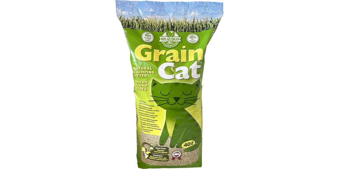 GrainCat Lettiera per gatti – Multipack risparmio…