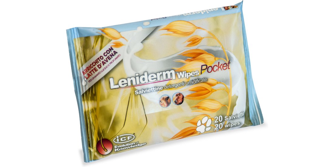 Leniderm Salviette detergenti – 40 pz