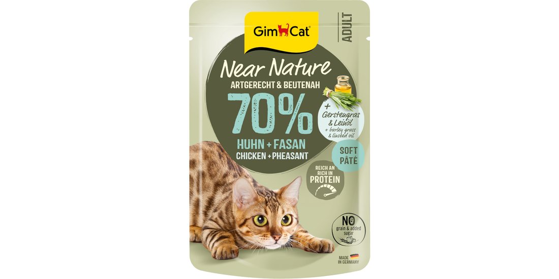 GimCat Near Nature 16 x 85 g Umido per gatto – …