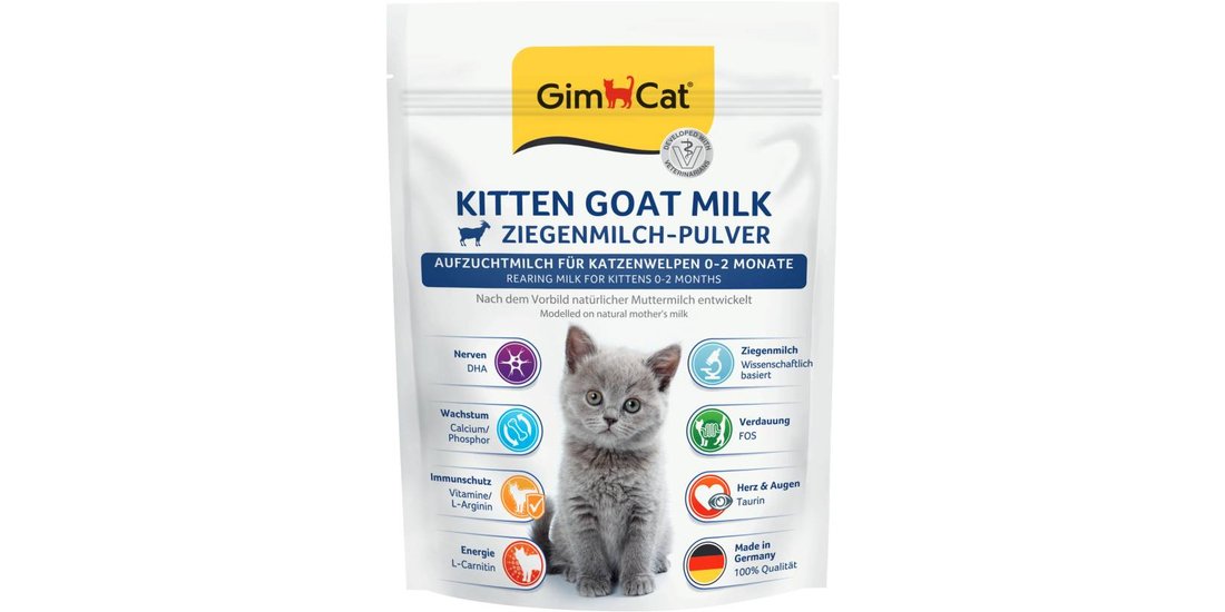 GimCat Latte di capra in polvere per gattini – …