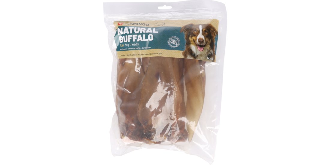 Flamingo Nature Snack Orecchie di Bufalo – Set…