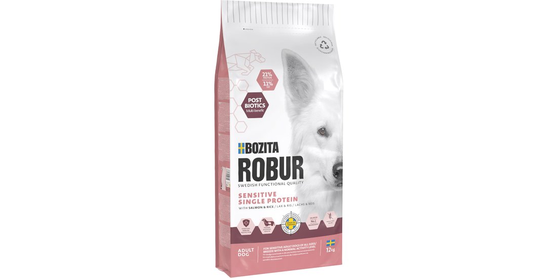 Bozita Robur Sensitive Single Protein – Salmone…