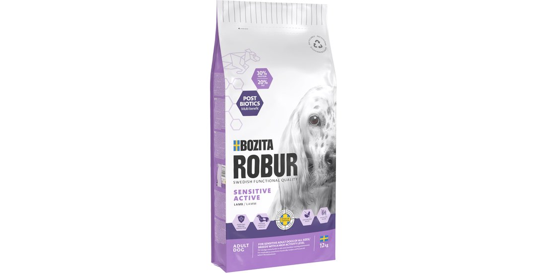 Bozita Robur Sensitive Grain Free Active Agnello…