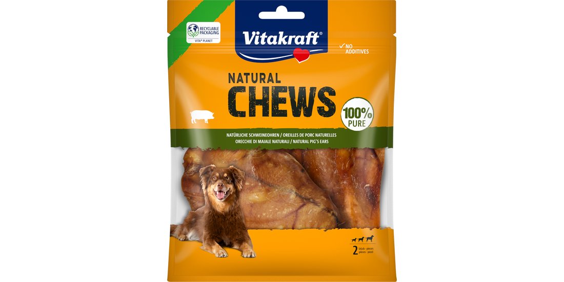 Vitakraft Natural Chews Orecchie di maiale – …