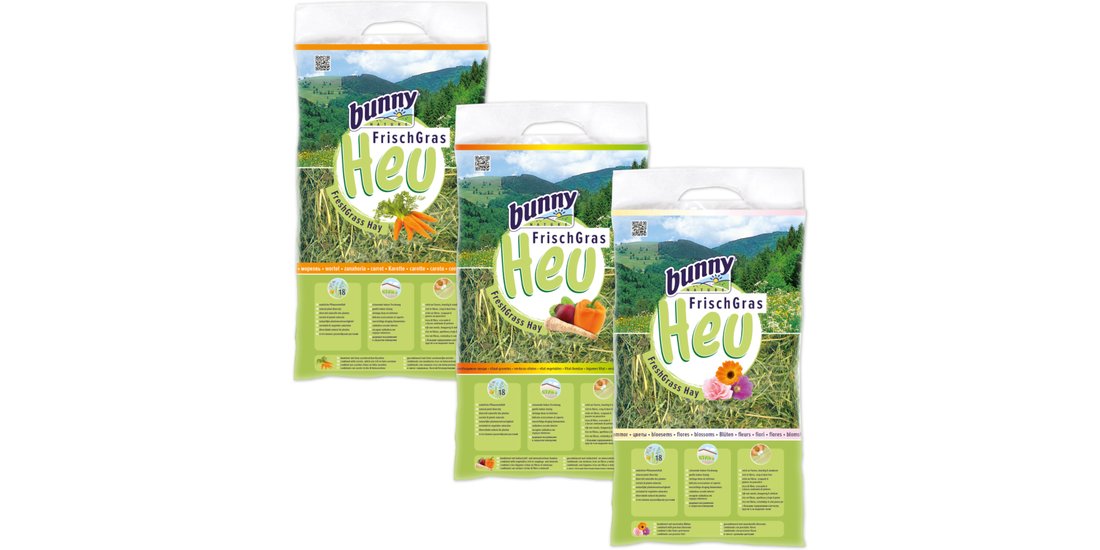 Bunny FreshGrass Hay Set Carota Mix Vitalità …