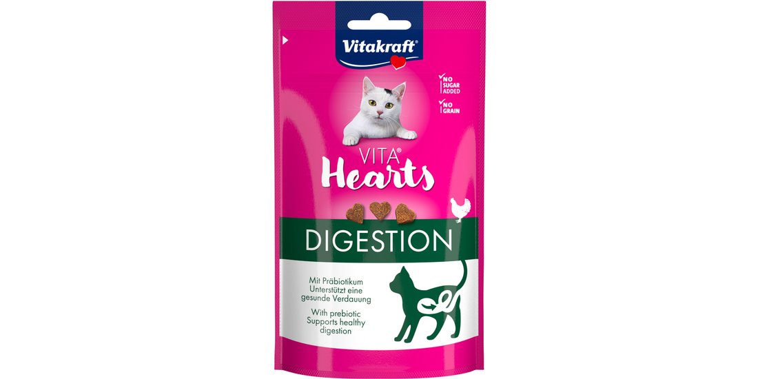 Vitakraft Vita Hearts Digestion – Pollo (40 g…