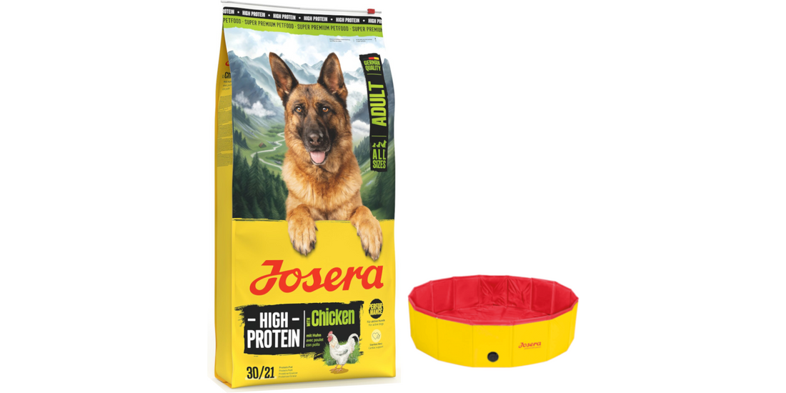10 kg / 125 kg Josera + Piscina per cani gratis…