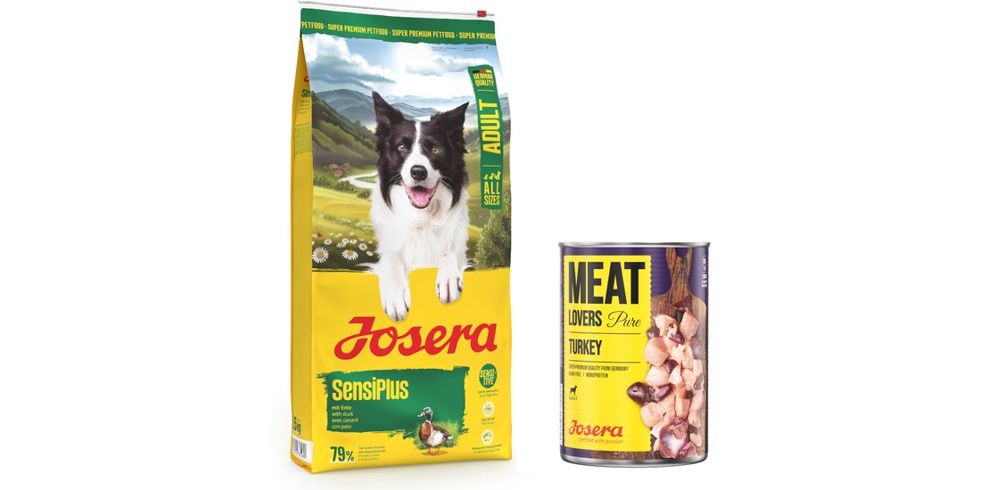 125 kg Josera Adult + 6 x 400 g / 800 g Meatlovers…