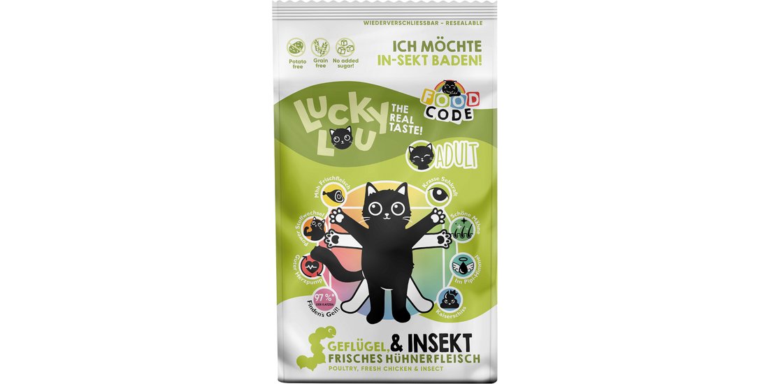 Lucky Lou Adult Pollame & Insetti – 17 kg