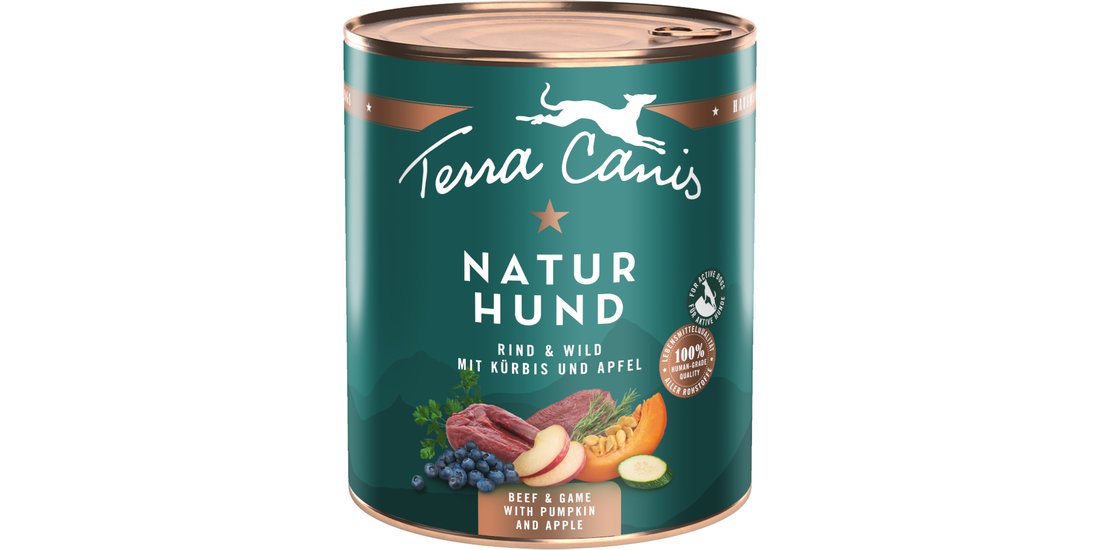 Terra Canis Natural Dog 6 x 800 g – Manzo & Selvaggina…
