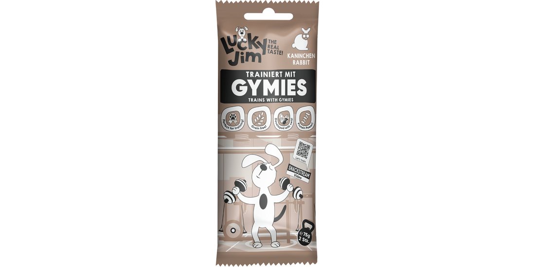 Lucky Jim Gymies 75 g – Coniglio