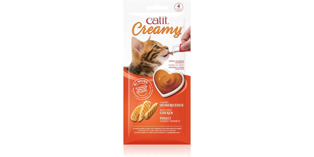 Catit Creamy 4 x 10 g – Pollo