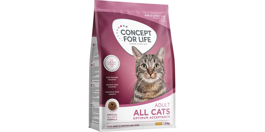 Concept for Life All Cats – Adult – 3 kg – NUOVO…