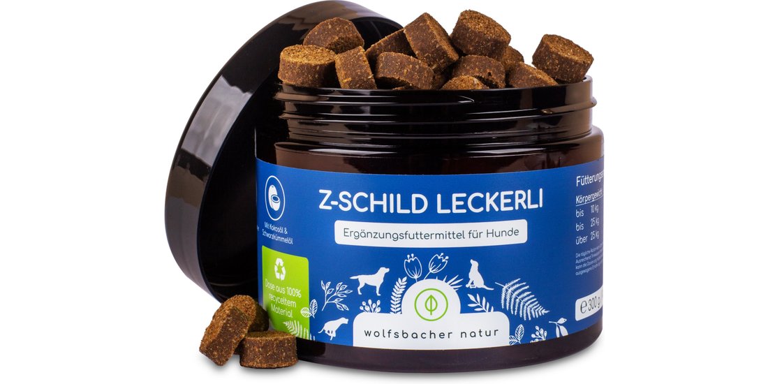 Wolfsbacher Natur Snack Z-Schild – 300 g
