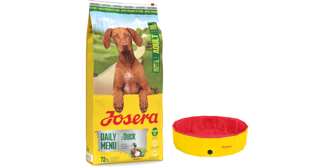 10 kg / 125 kg Josera + Piscina per cani gratis…