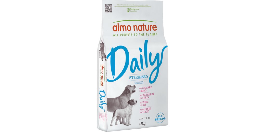 Almo Nature Daily Sterilised all Breeds Maiale…