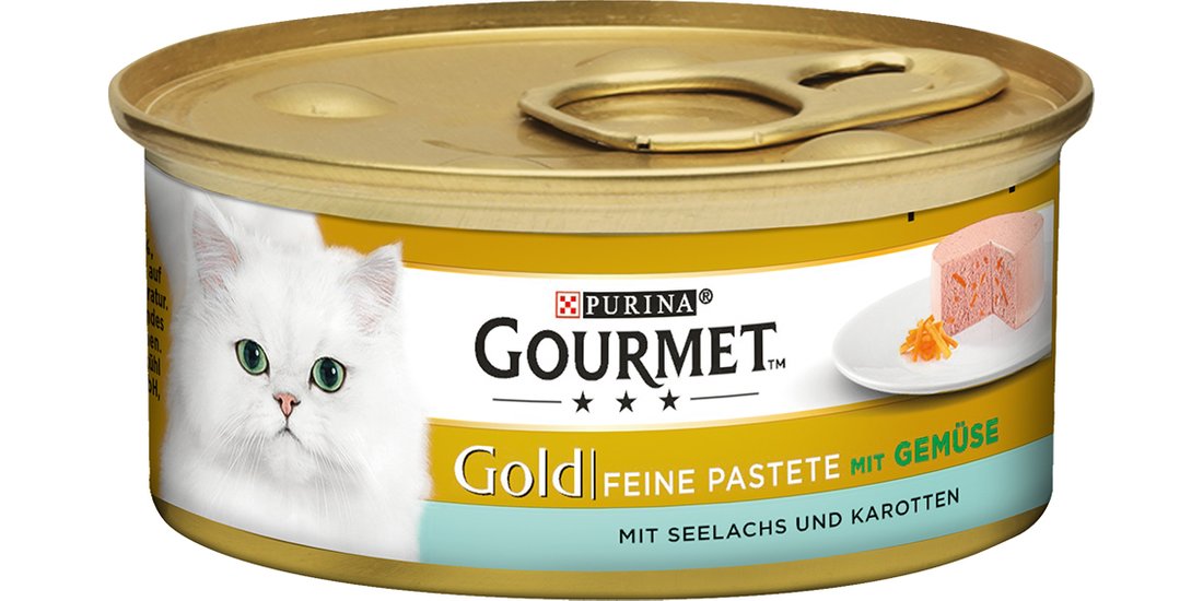 Gourmet Gold Mousse e Paté 48 x 85 g Umido per…