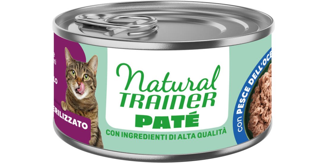 Natural Trainer Sterilised 18 x 85 g – Pollo