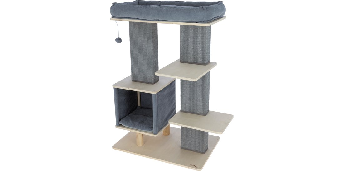 Tiragraffi Kerbl Pet Noah IV – grigio