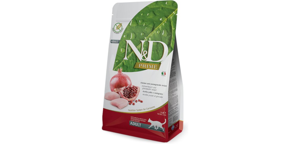 2 x 5 kg Farmina N&D Crocchette per gatti – Grain…