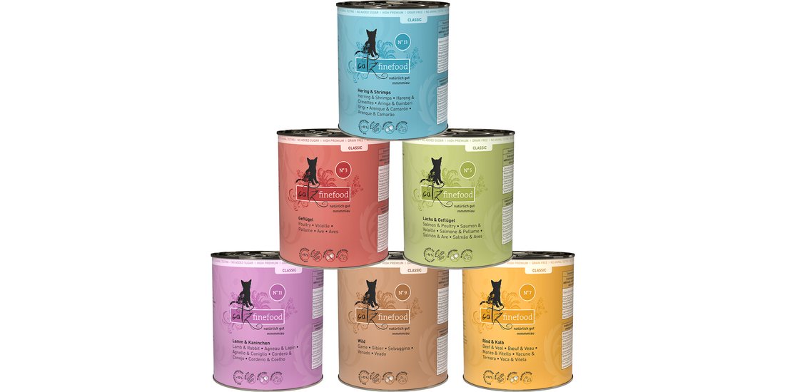 Set prova! catz finefood 6 x 800 g – Pollame …