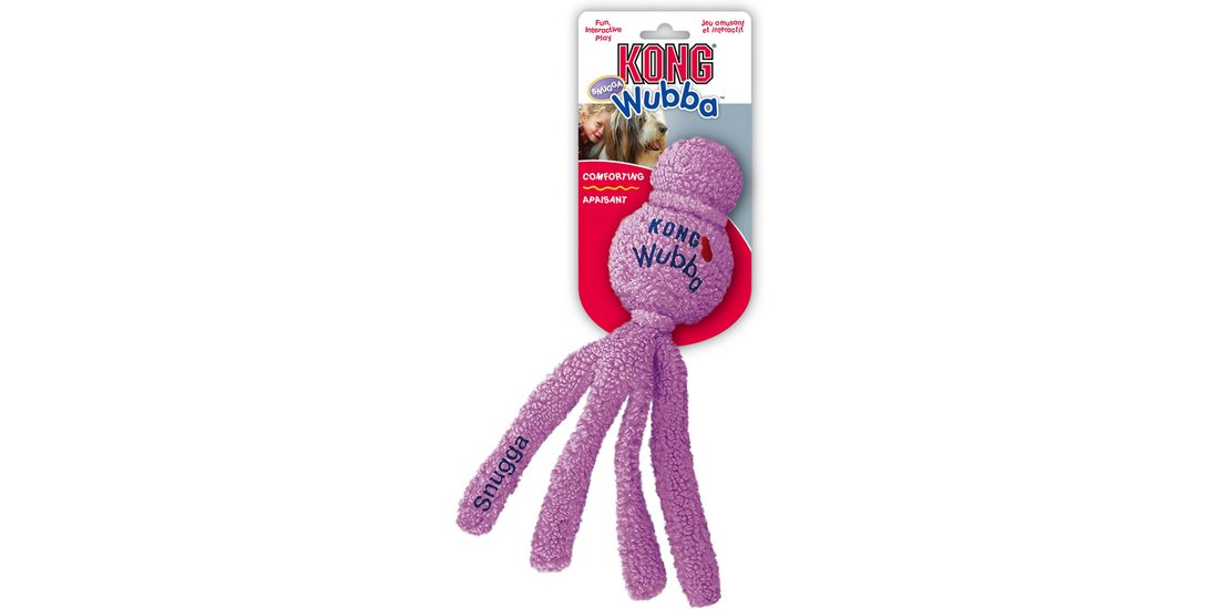 KONG Snugga Wubba – S: L 65 x P 65 x H 23
